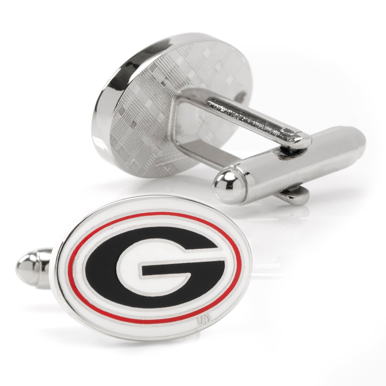  Cufflinks University of Georgia Bulldog Cufflinks and Lapel Pin Gift Set - Default Title - Bonton