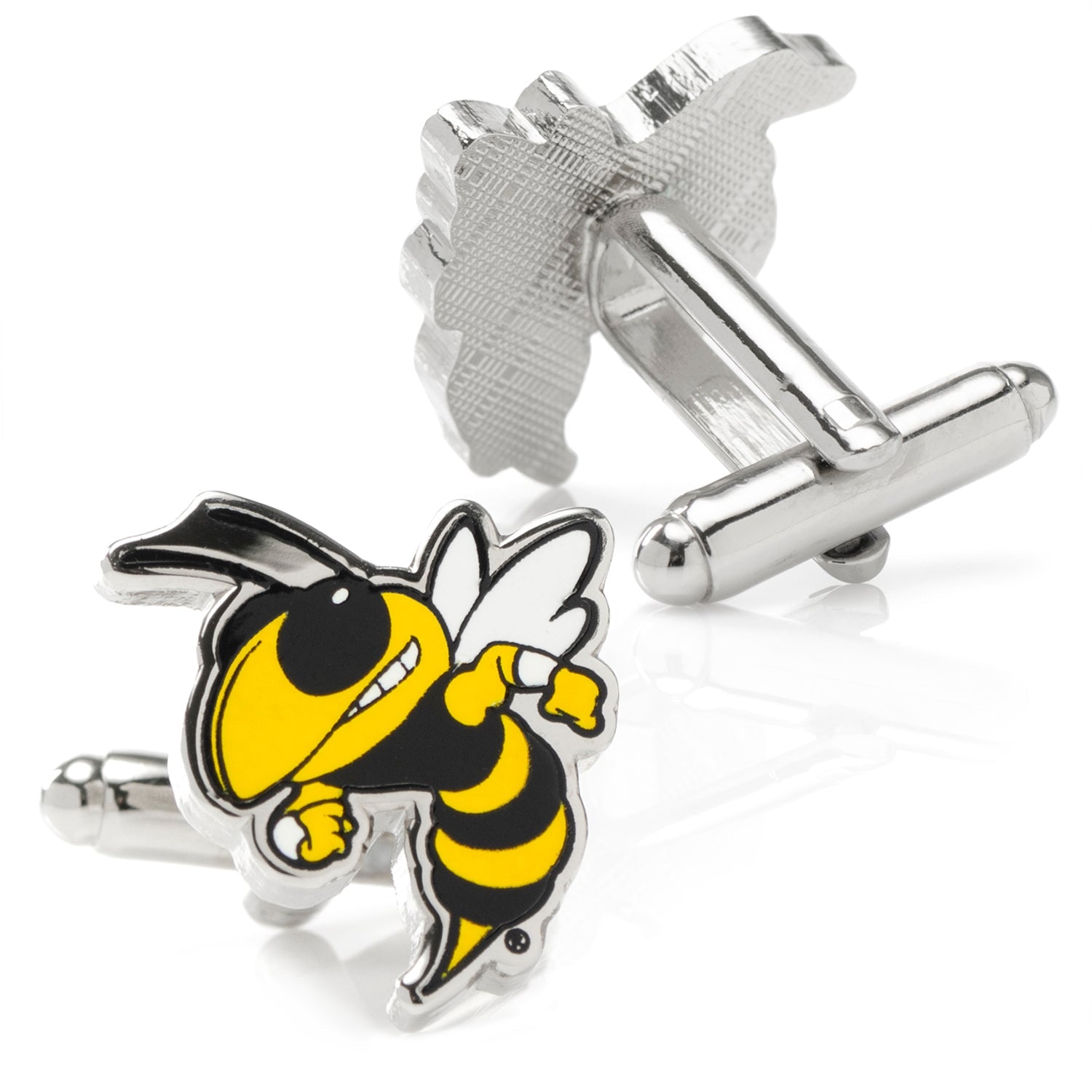  Cufflinks Georgia Tech Yellow Jackets Cufflinks - Default Title - Bonton