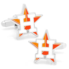 Houston Astros Cufflinks and Tie Bar Gift Set