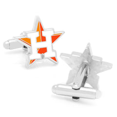 Houston Astros Cufflinks and Tie Bar Gift Set