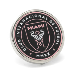 Inter Miami Cufflinks and Lapel Pin Gift Set