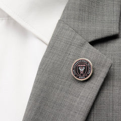 Inter Miami Cufflinks and Lapel Pin Gift Set