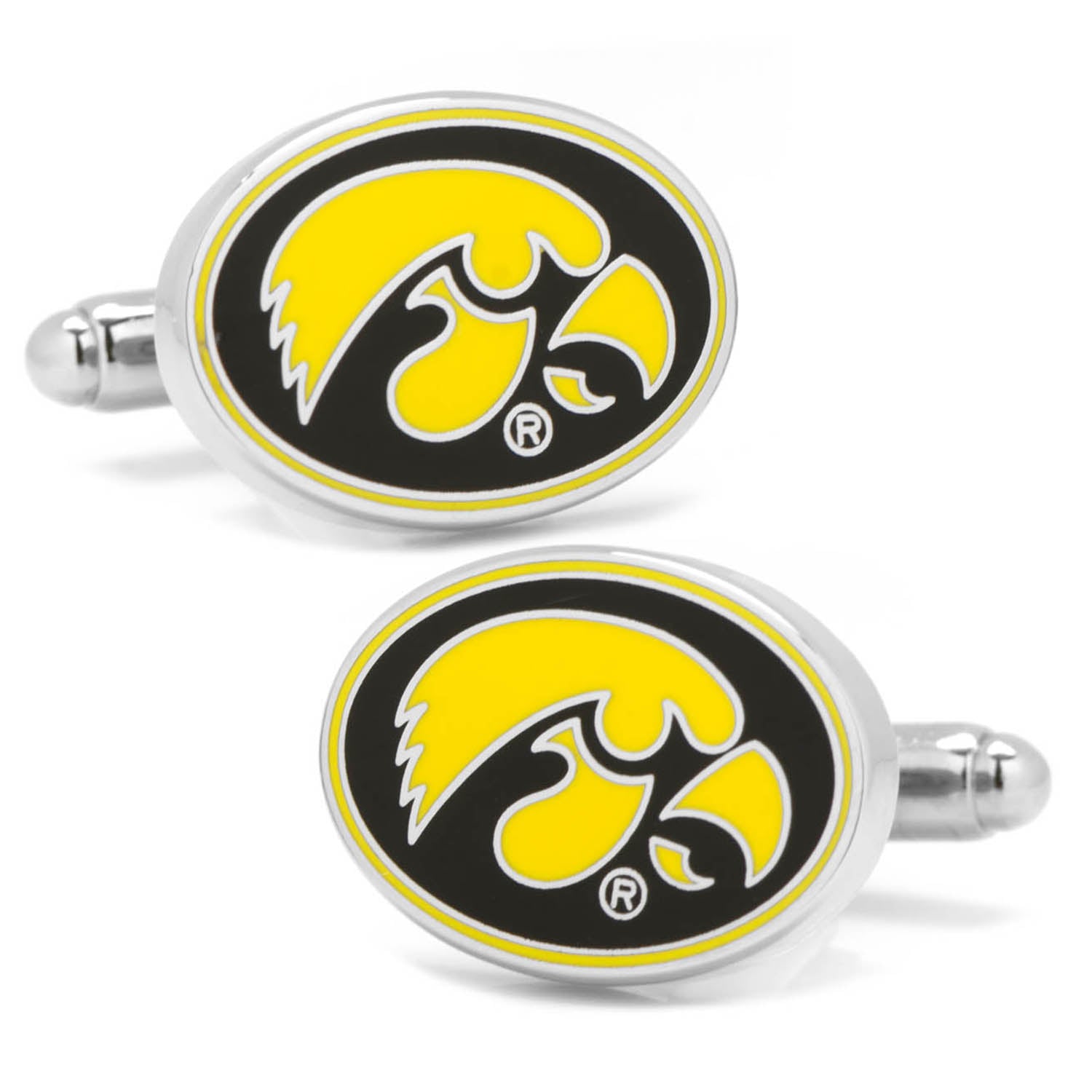  Cufflinks University of Iowa Hawkeyes Cufflinks - Default Title - Bonton