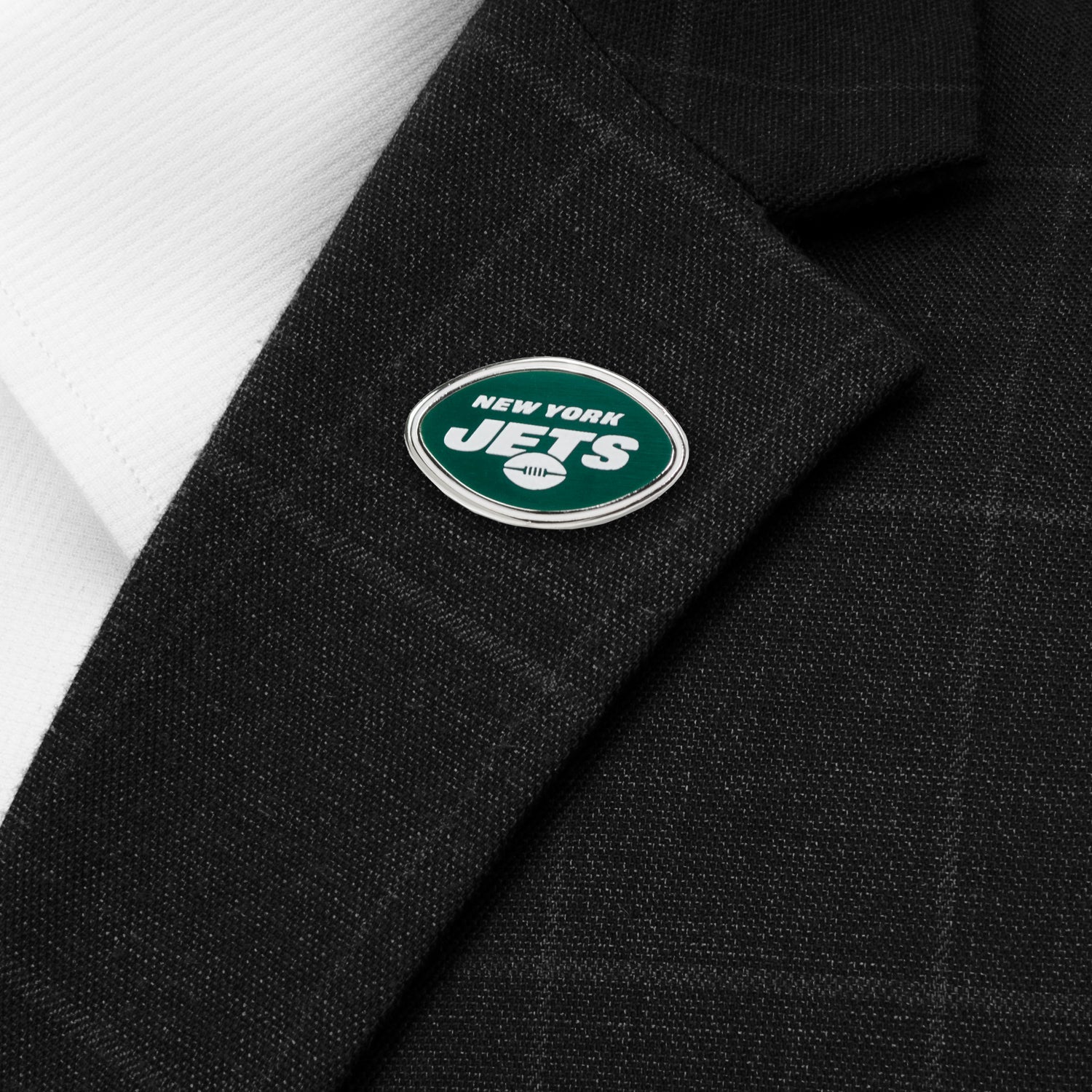  Cufflinks New York Jets Lapel Pin - Default Title - Bonton