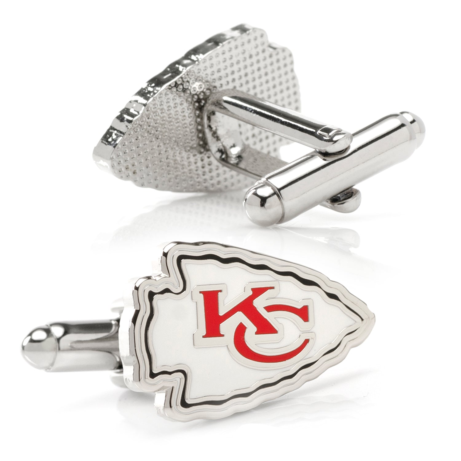  Cufflinks Kansas City Chiefs Cufflinks and Tie Clip Gift Set - Default Title - Bonton