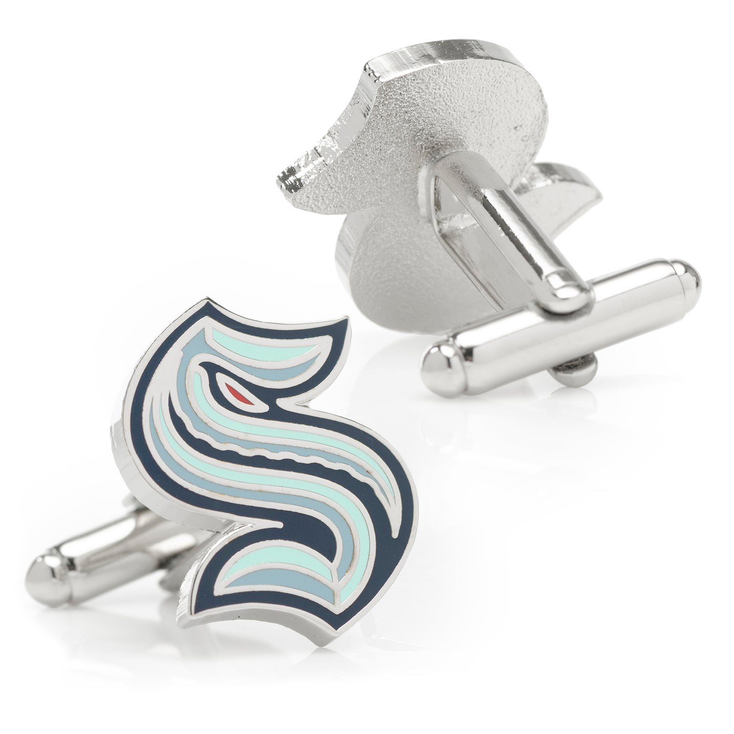  Cufflinks Seattle Kraken Cufflinks & Tie Clip Gift Set - Default Title - Bonton