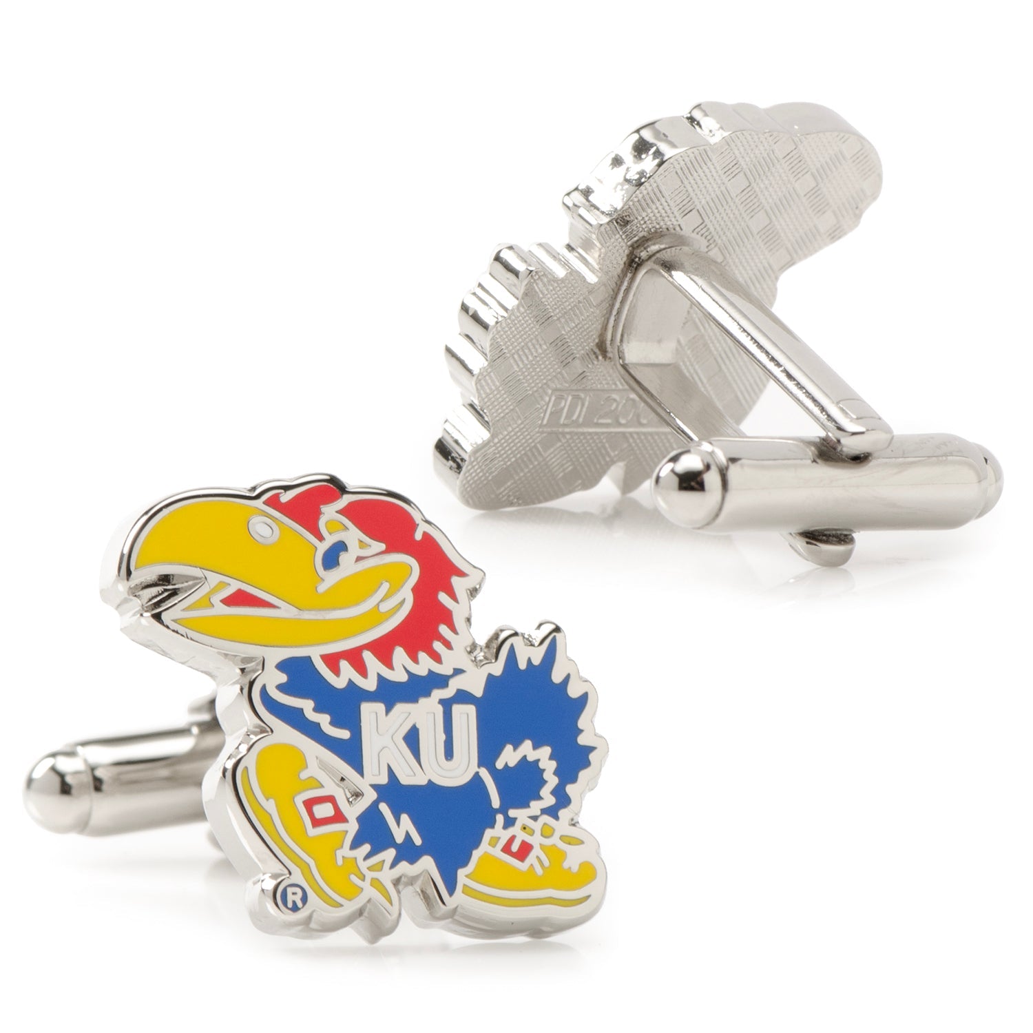  Cufflinks University of Kansas Jayhawks Cufflinks and Tie Bar Gift Set - Default Title - Bonton