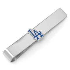 LA Dodgers Cufflinks and Tie Bar Gift Set