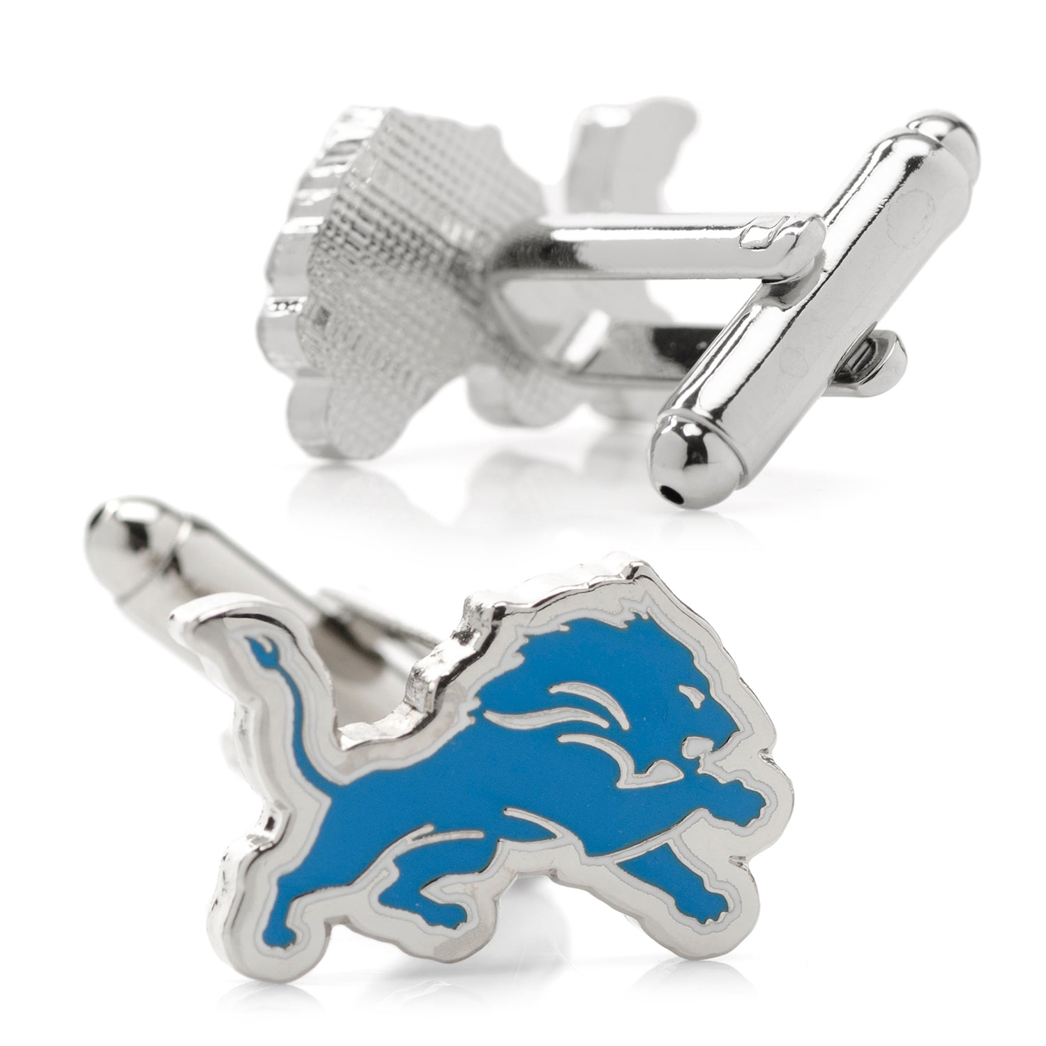  Cufflinks Detroit Lions Cufflinks and Tie Bar Gift Set - Default Title - Bonton