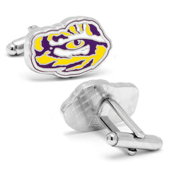 LSU Tiger's Eye Cufflinks