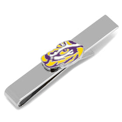 LSU Tiger's Eye Cufflinks and Tie Bar Gift Set