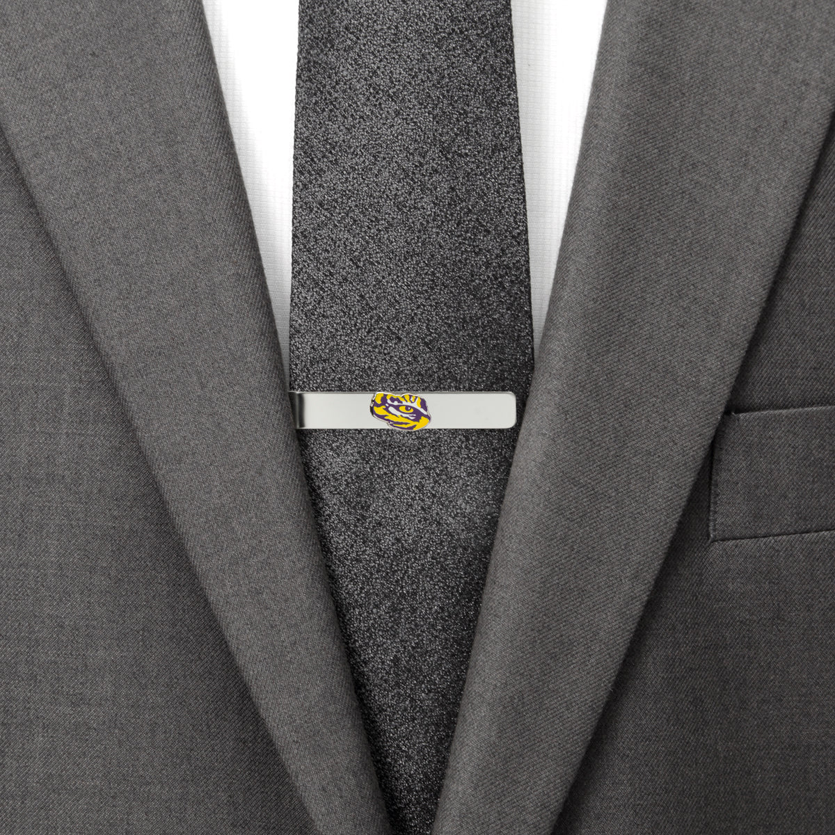  Cufflinks LSU Tiger's Eye Tie Bar - Default Title - Bonton