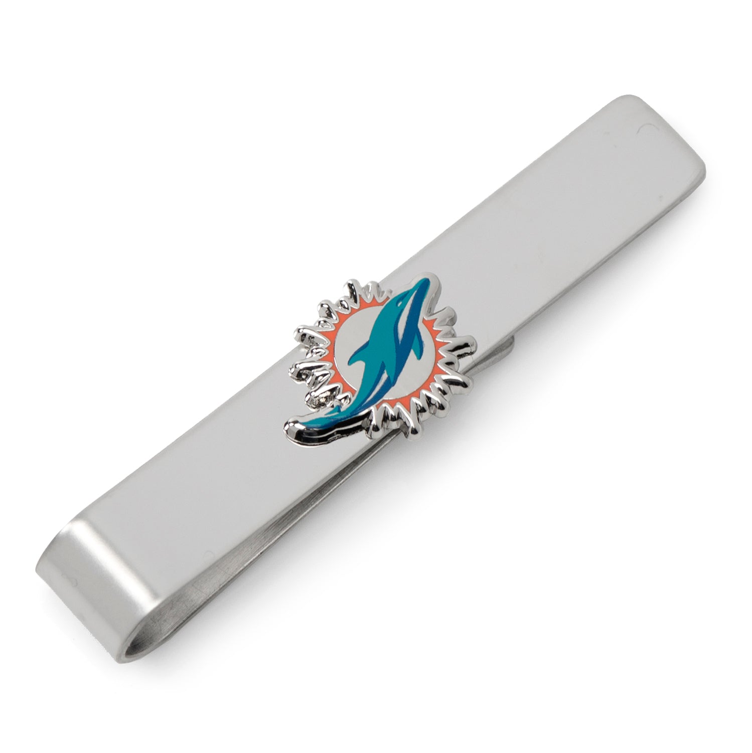  Cufflinks Miami Dolphins Cufflinks and Tie Bar Gift Set - Default Title - Bonton