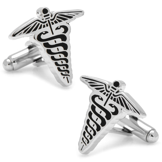 Caduceus Cufflinks