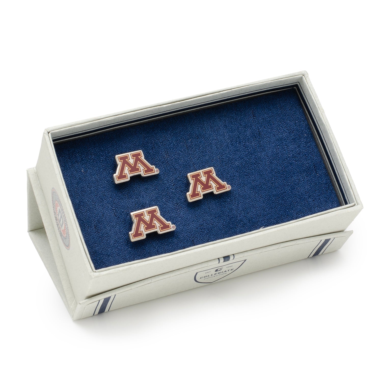  Cufflinks Minnesota Gophers Cufflinks and Lapel Pin Gift Set - Default Title - Bonton
