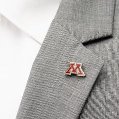 Minnesota Gophers Cufflinks and Lapel Pin Gift Set