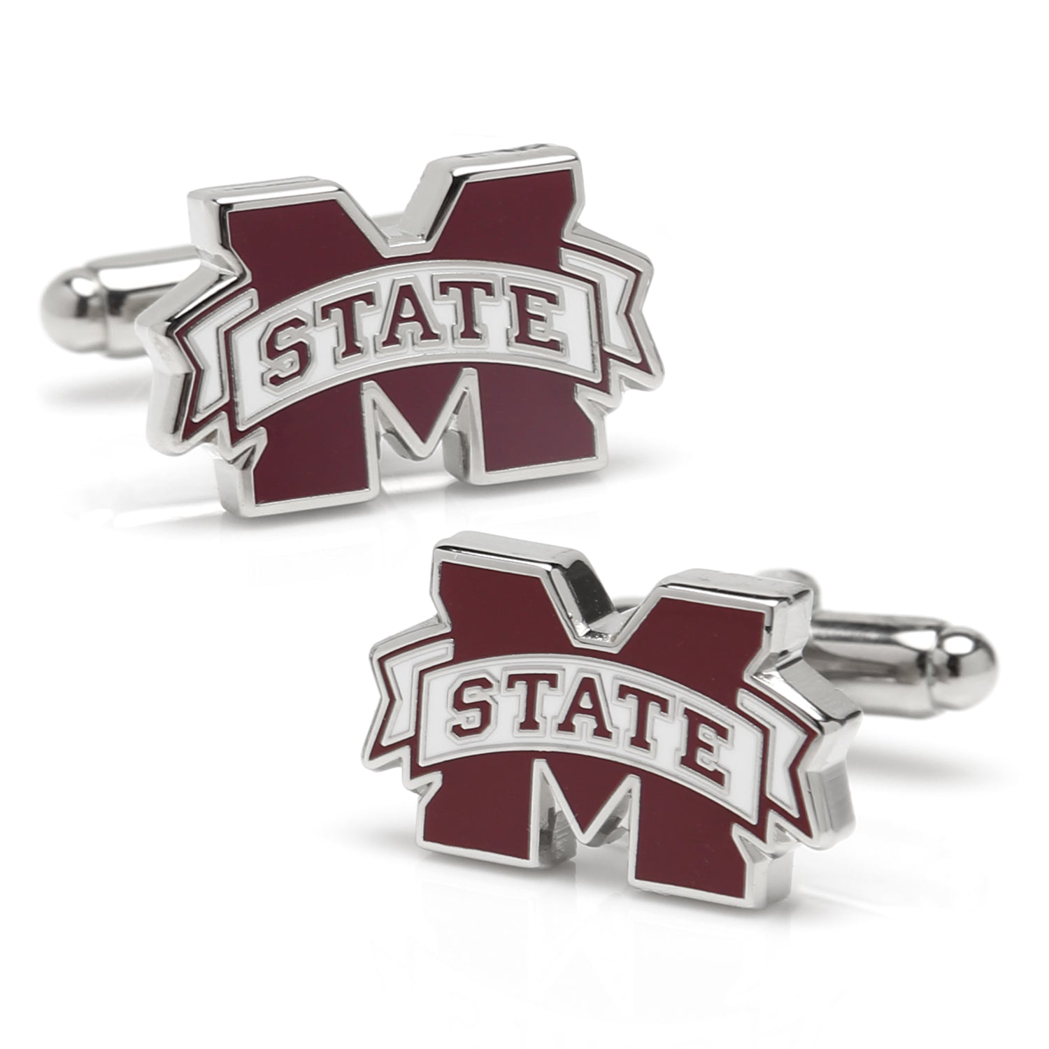  Cufflinks Mississippi State Bulldogs Cufflinks - Default Title - Bonton