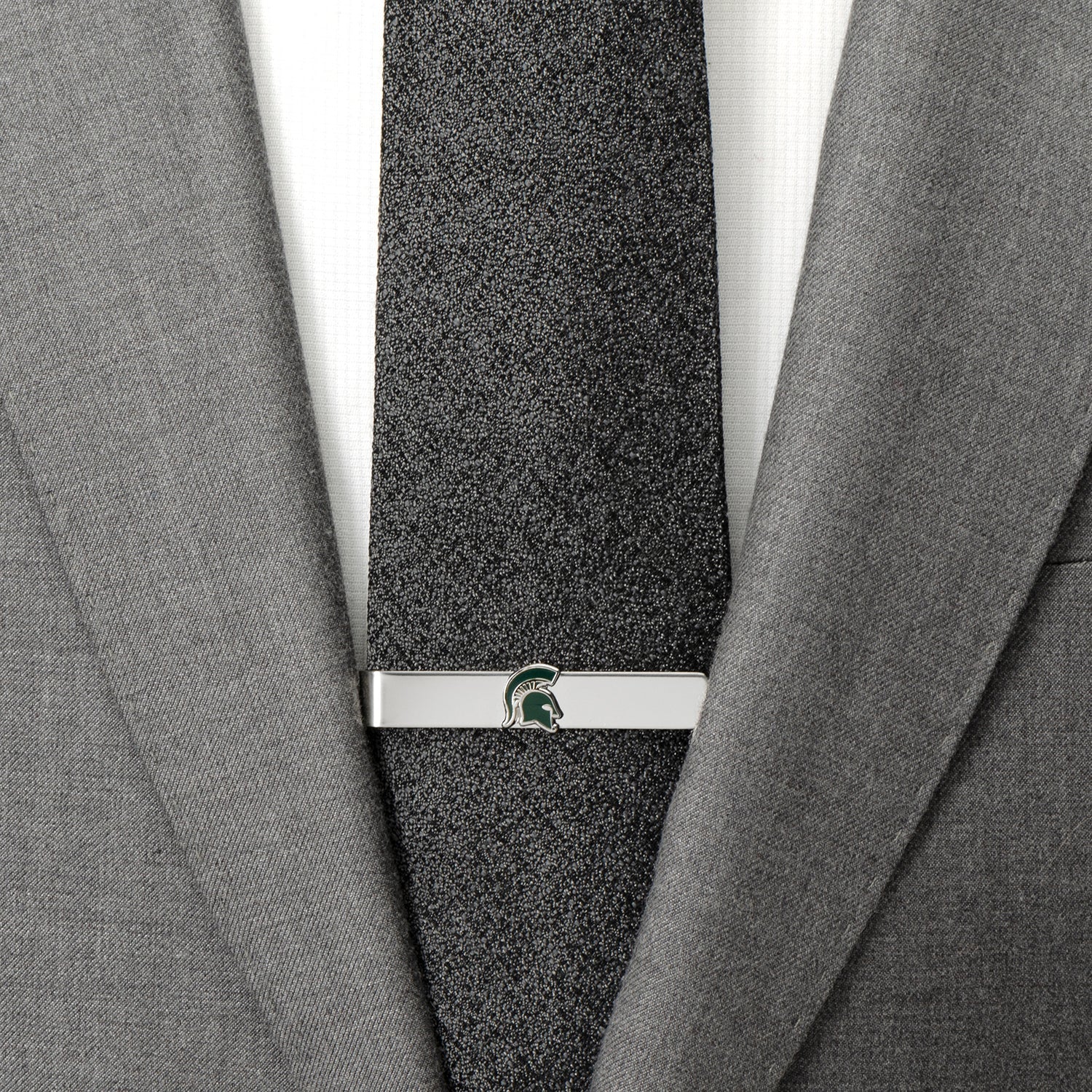  Cufflinks Michigan State Spartans Cufflinks and Tie Bar Gift Set - Default Title - Bonton