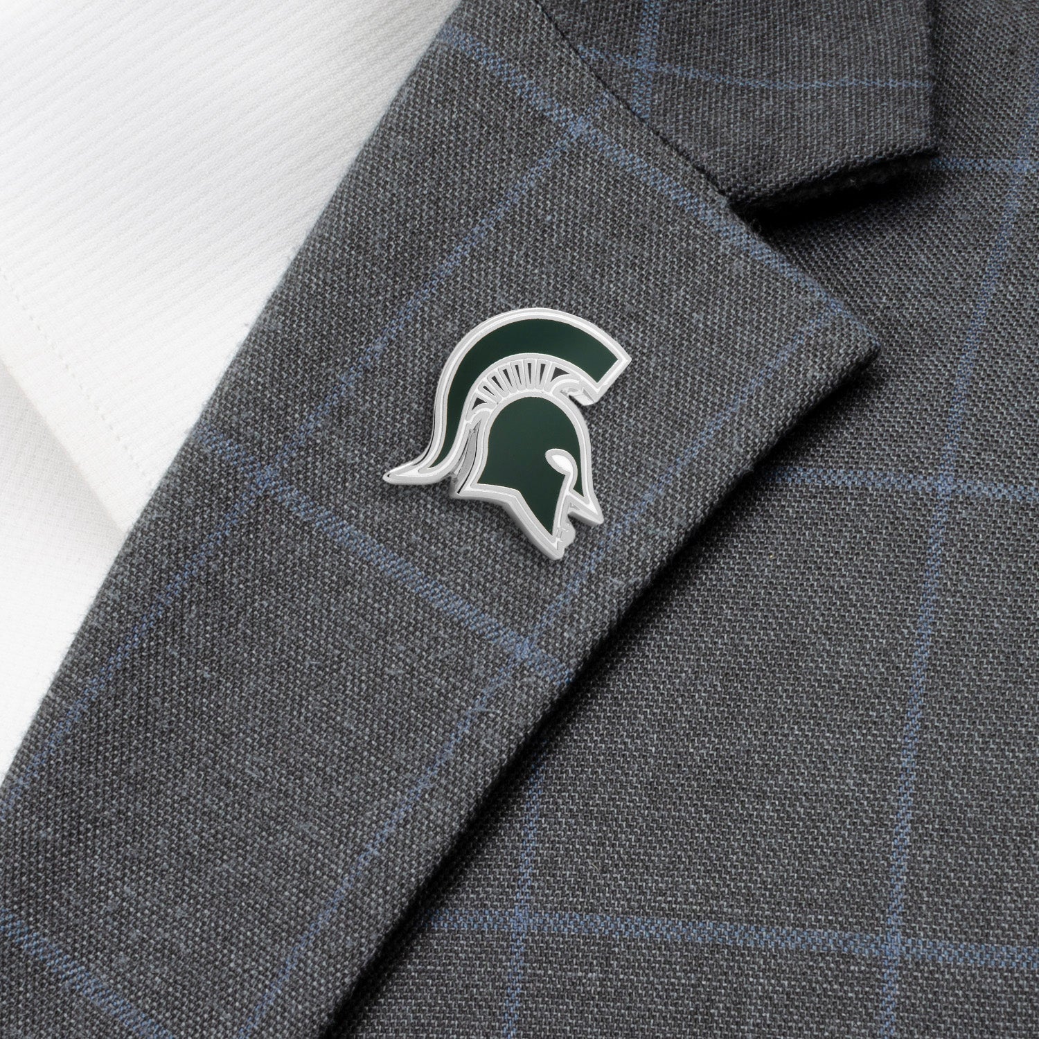  Cufflinks Michigan State Spartans Lapel Pin - Default Title - Bonton