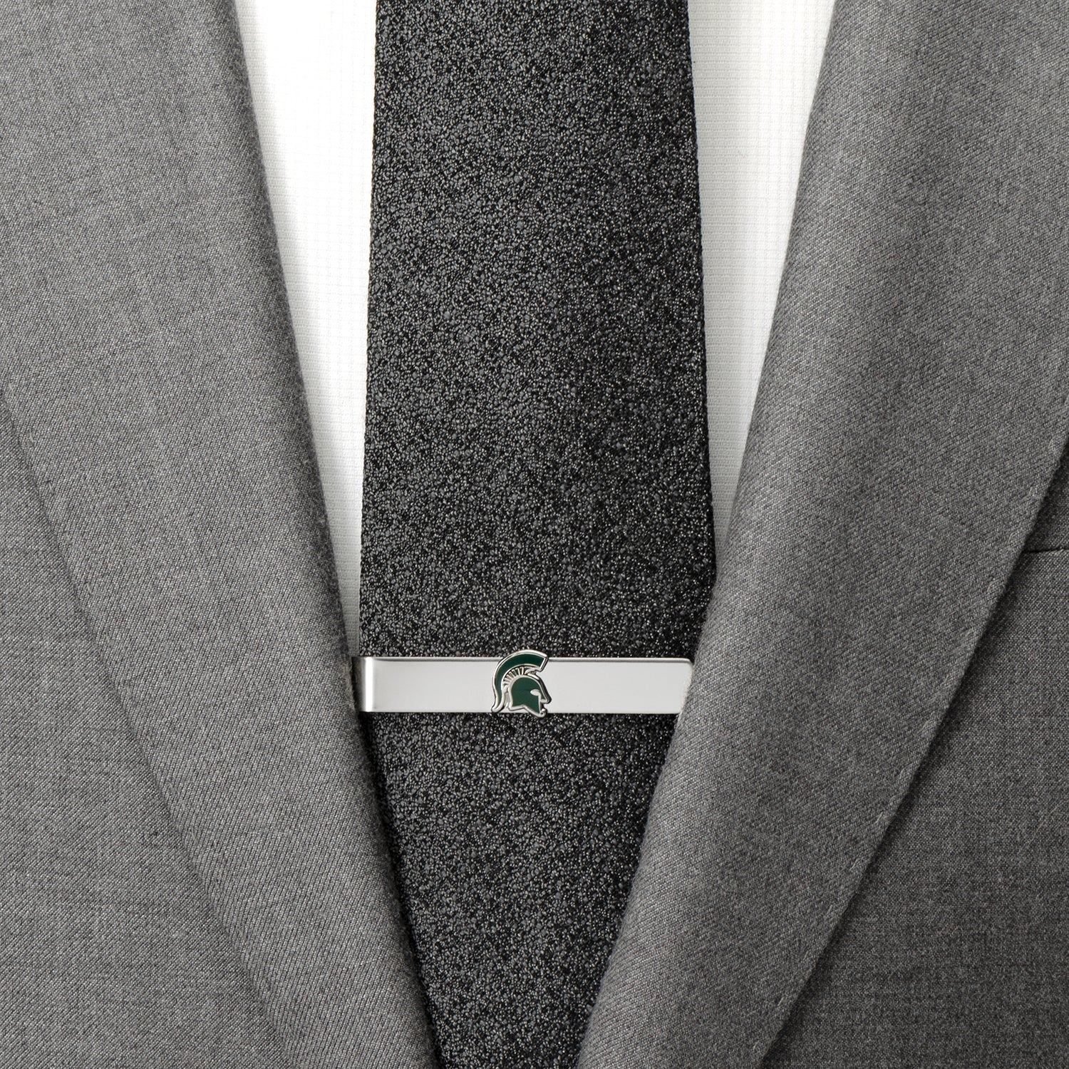  Cufflinks Michigan State Spartans Tie Bar - Default Title - Bonton