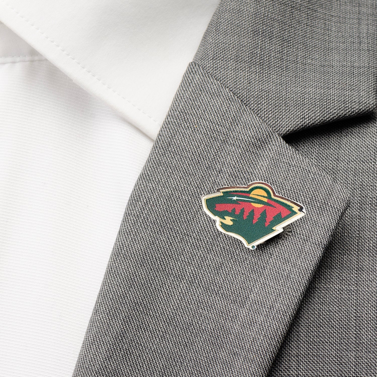  Cufflinks Minnesota Wild Lapel Pin - Default Title - Bonton