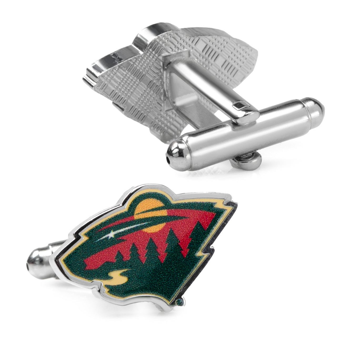  Cufflinks Minnesota Wild Cufflinks - Default Title - Bonton