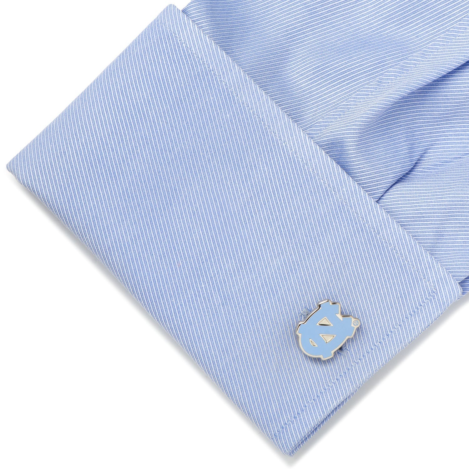  Cufflinks North Carolina Tar Heels Cufflinks and Tie Bar Gift Set - Default Title - Bonton