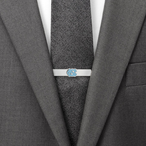 North Carolina Tar Heels Cufflinks and Tie Bar Gift Set