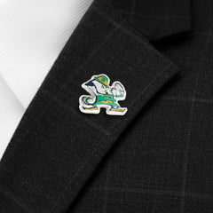 Notre Dame University Fighting Leprechaun Lapel Pin