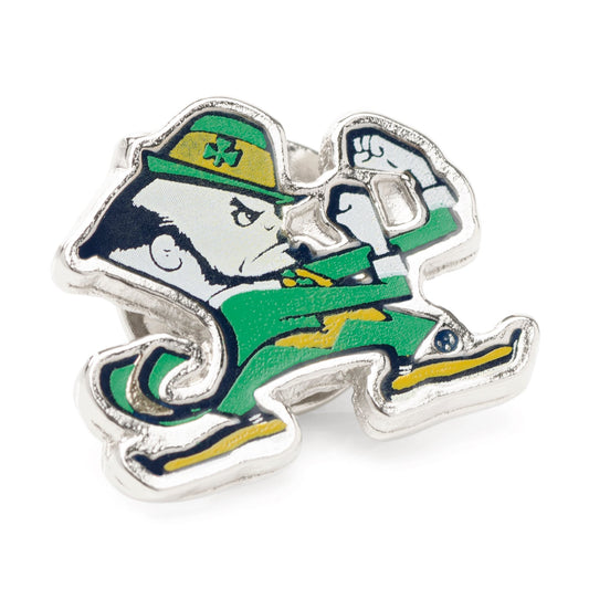 Notre Dame University Fighting Leprechaun Lapel Pin