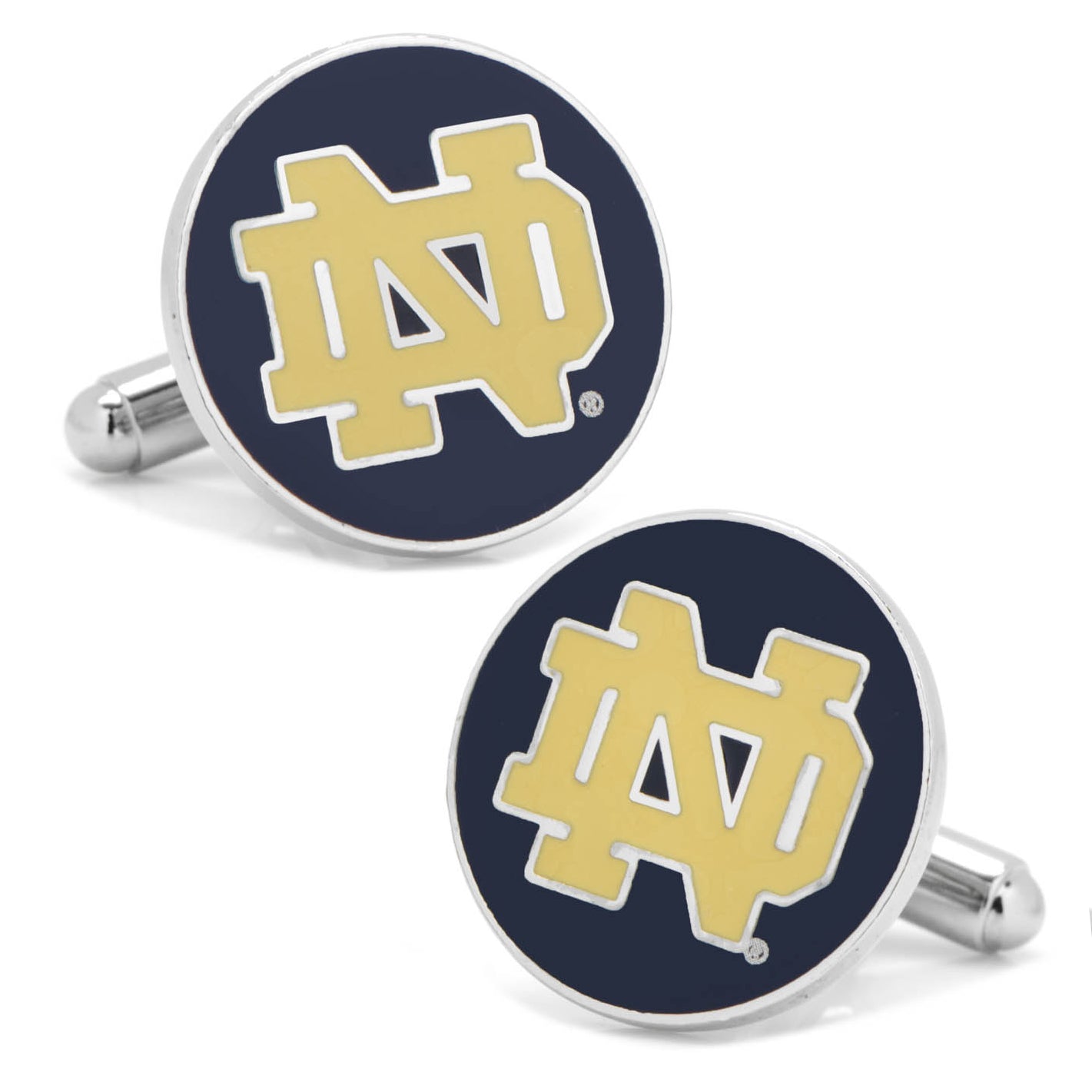  Cufflinks Notre Dame University Cufflinks - Default Title - Bonton