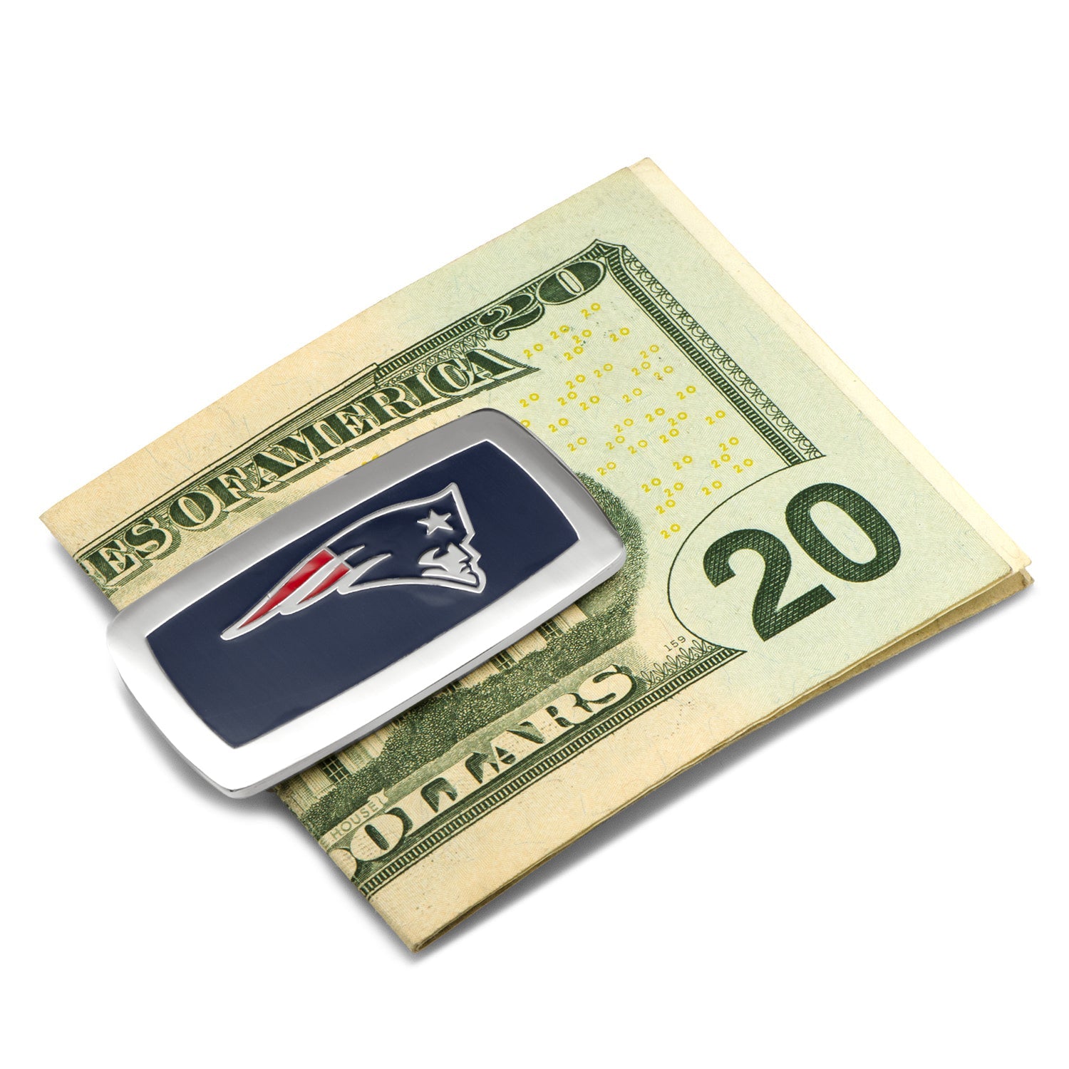  Cufflinks New England Patriots Cushion Money Clip - Default Title - Bonton