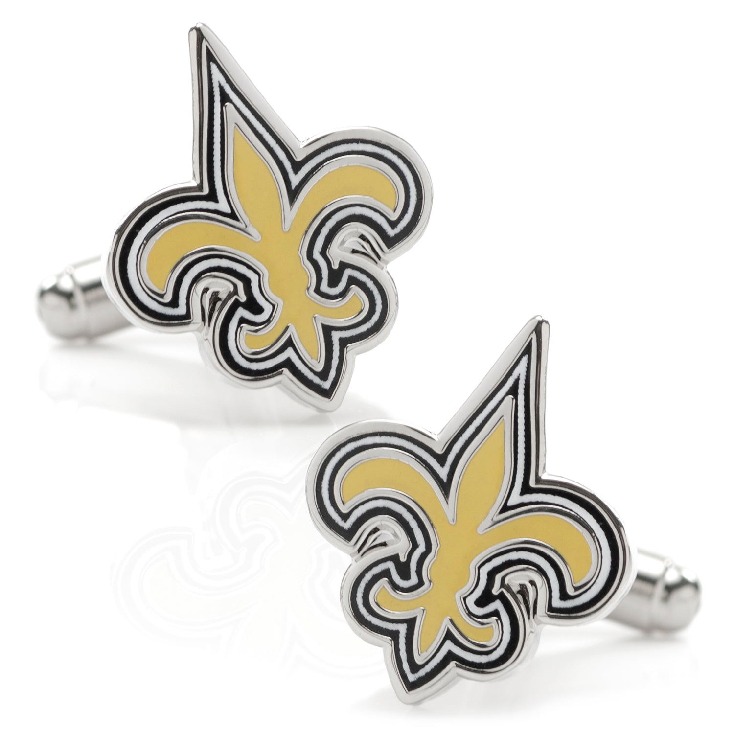  Cufflinks New Orleans Saints Cufflinks and Tie Bar Gift Set - Default Title - Bonton