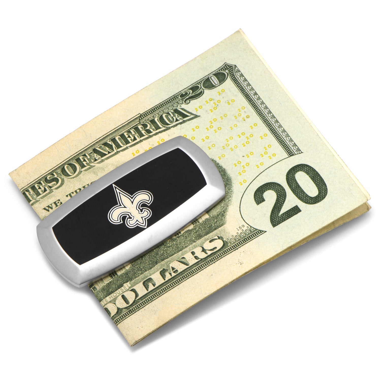  Cufflinks New Orleans Saints Cushion Money Clip - Default Title - Bonton