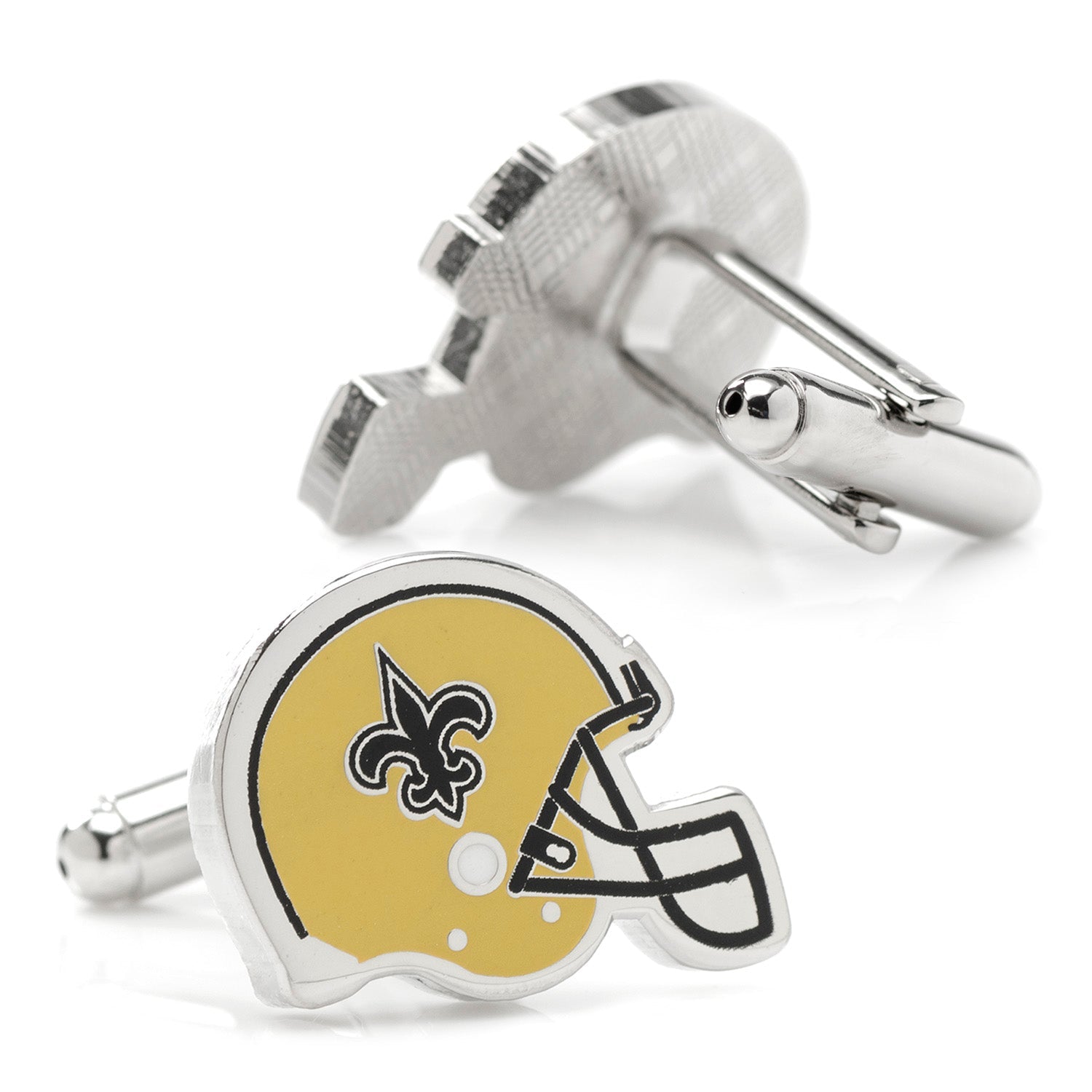  Cufflinks Retro New Orleans Saints Helmet Cufflinks - Default Title - Bonton