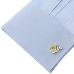 Retro New Orleans Saints Helmet Cufflinks