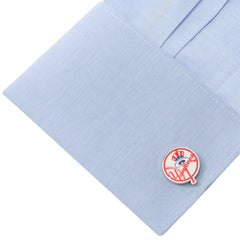 Yankees Baseball Cufflinks