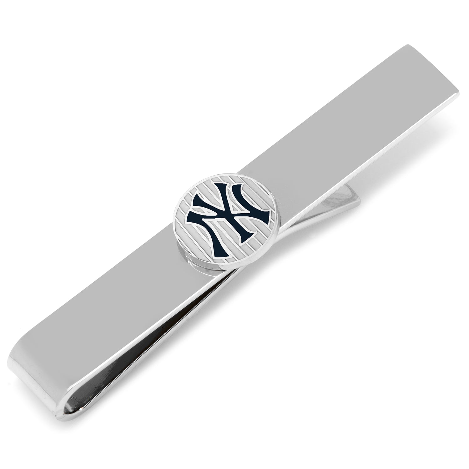  Cufflinks New York Yankees Pinstripe Tie Bar - Default Title - Bonton