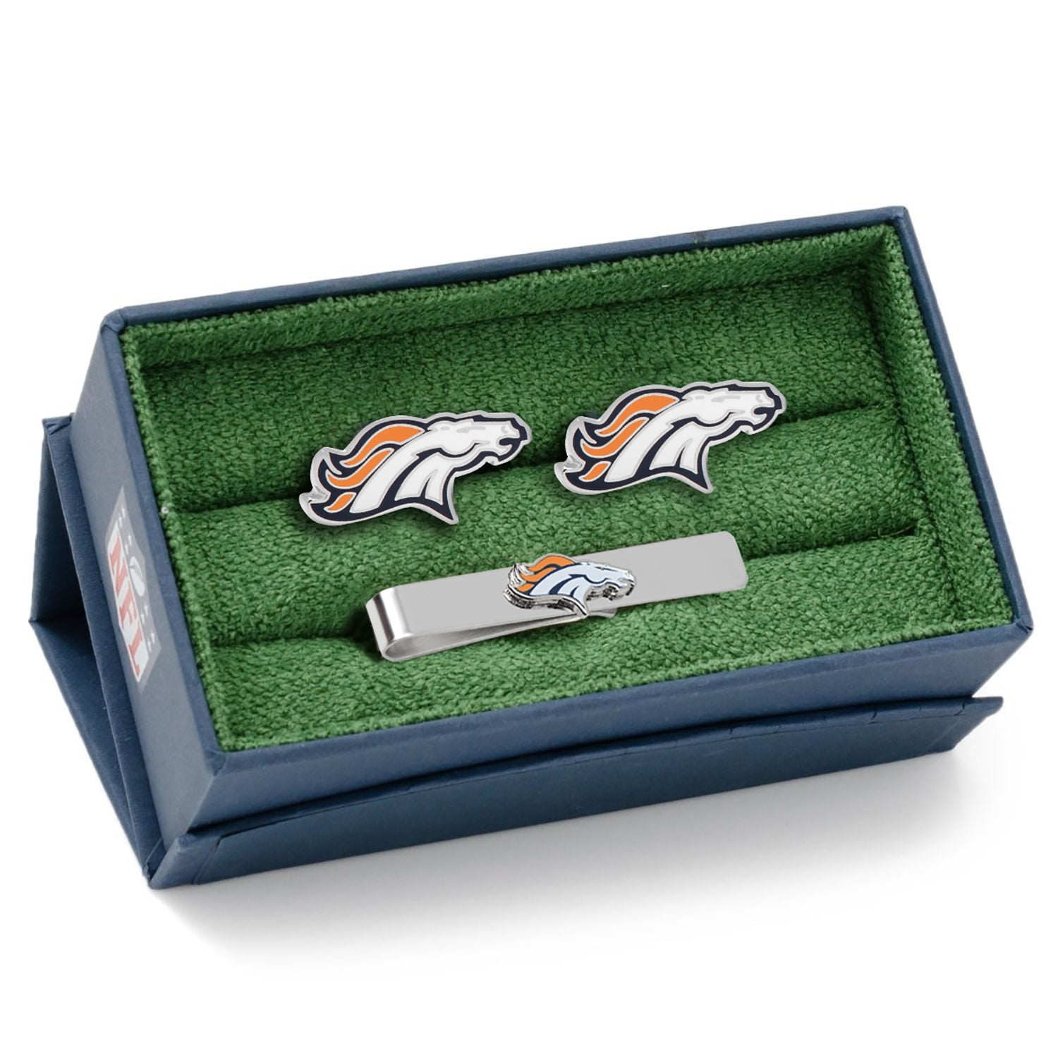  Cufflinks New York Giants Cufflinks and Tie Bar Gift Set - Default Title - Bonton