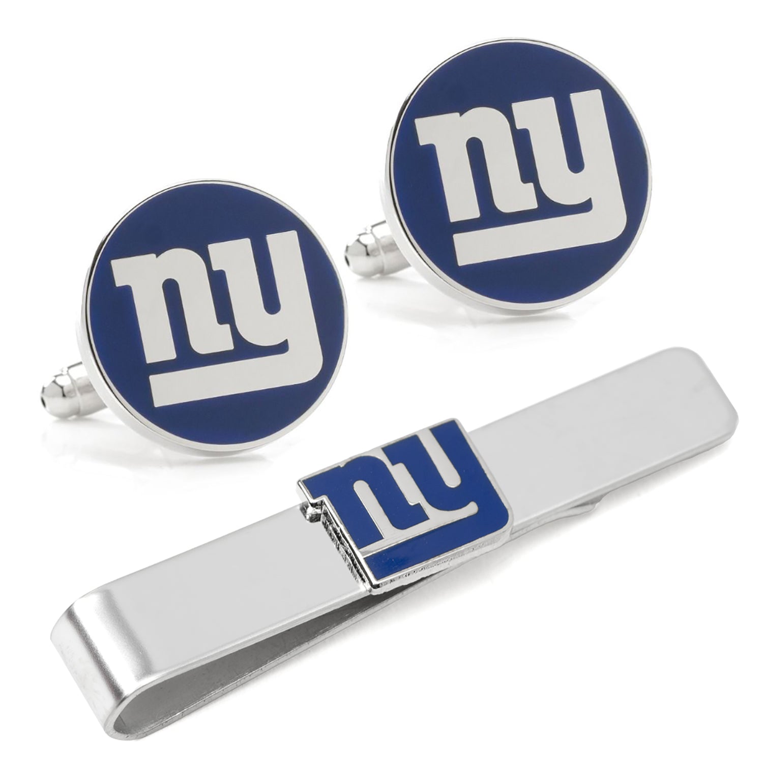  Cufflinks New York Giants Cufflinks and Tie Bar Gift Set - Default Title - Bonton