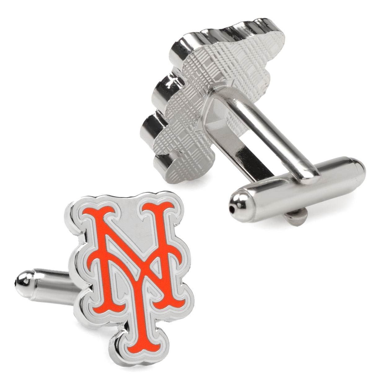  Cufflinks Silver New York Mets Cufflinks - Default Title - Bonton