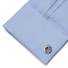 New York Mets Baseball Cufflinks