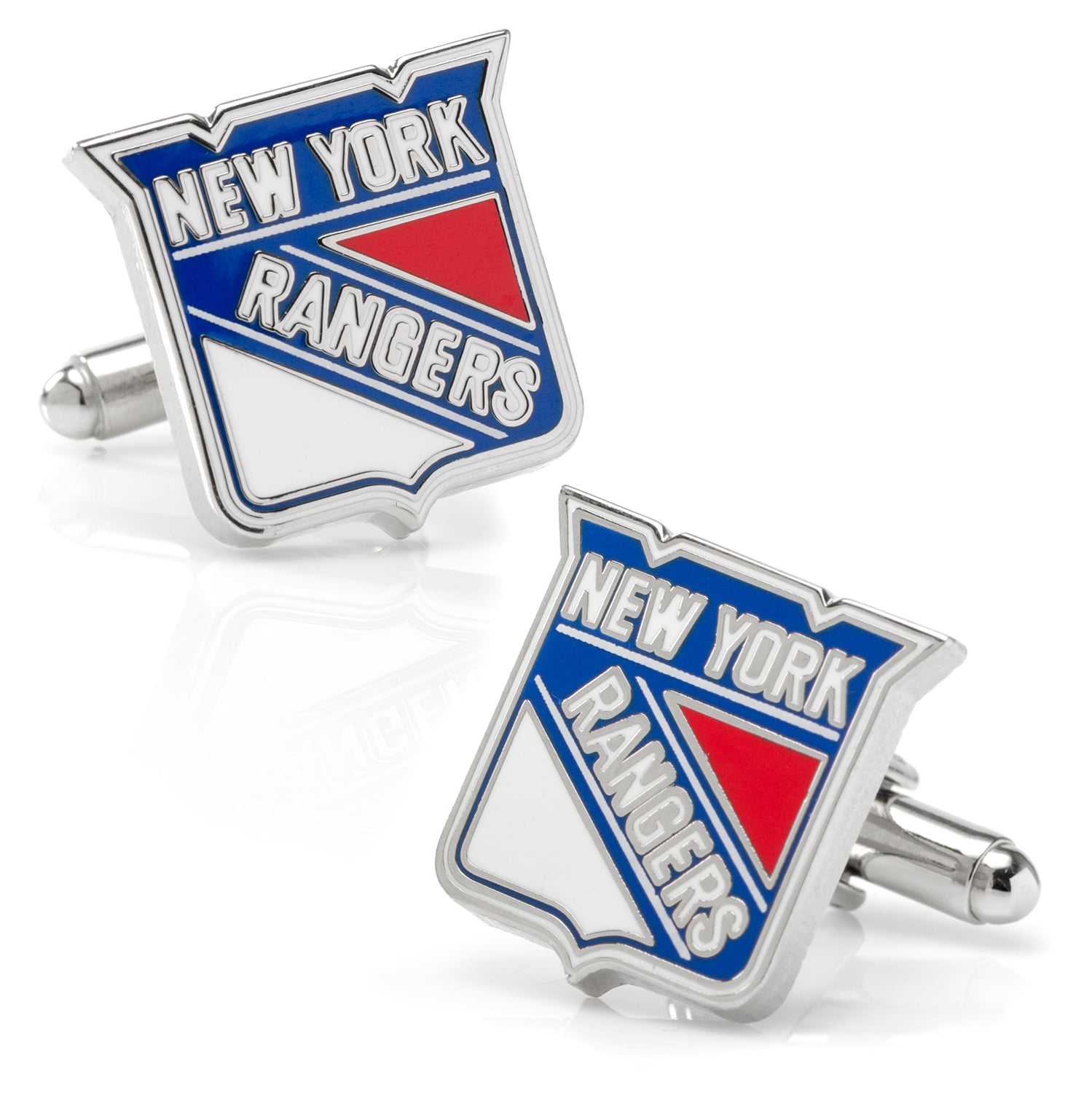  Cufflinks New York Rangers Cufflinks and Lapel Pin Gift Set - Default Title - Bonton