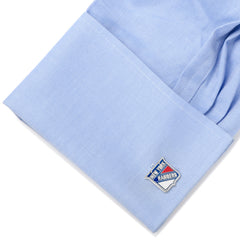 New York Rangers Cufflinks and Lapel Pin Gift Set