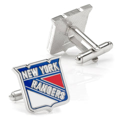 New York Rangers Cufflinks & Tie Bar Gift Set