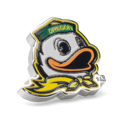 Oregon Ducks Mascot Cufflinks and Lapel Pin Gift Set