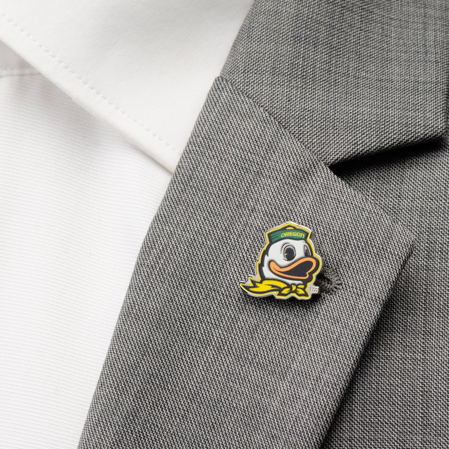  Cufflinks Oregon Ducks Mascot Lapel Pin - Default Title - Bonton