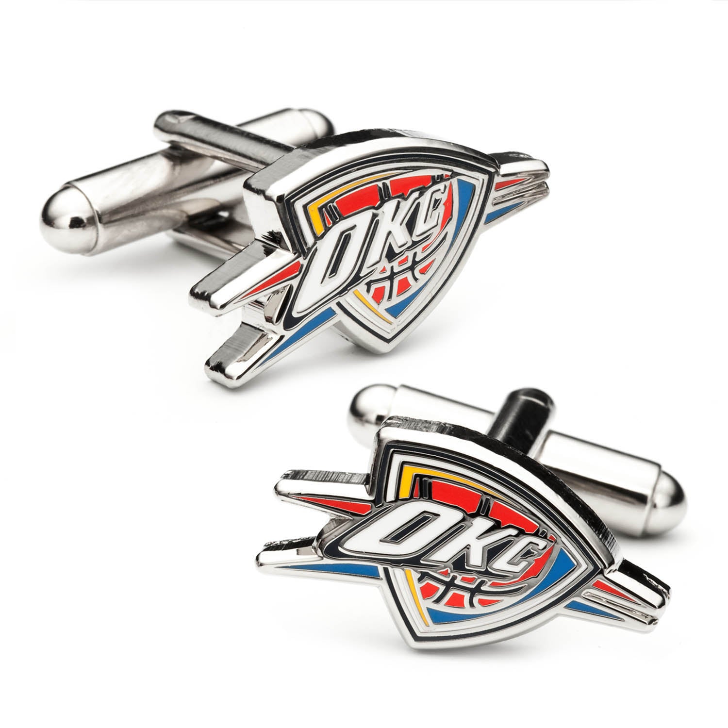  Cufflinks Oklahoma City Thunder Cufflinks - Default Title - Bonton