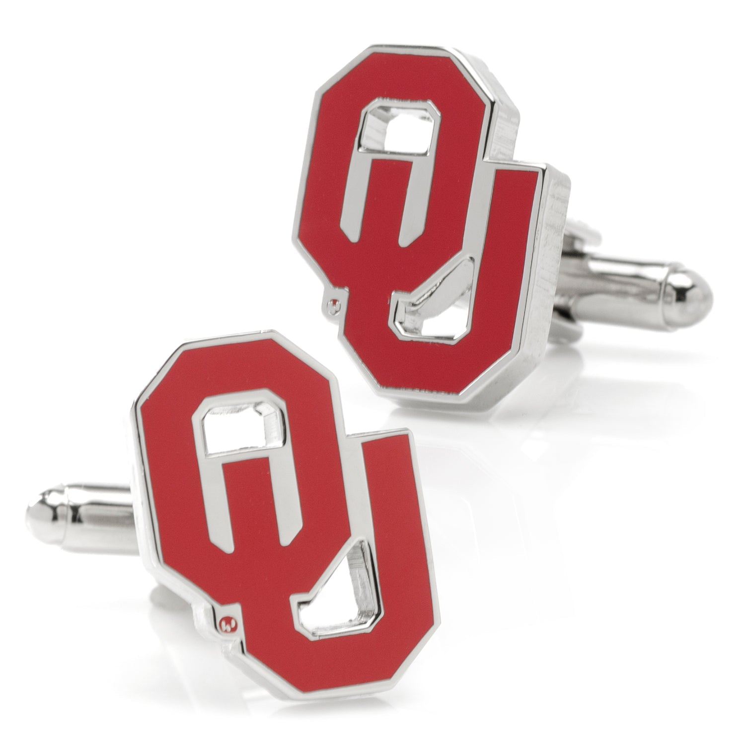  Cufflinks University of Oklahoma Cufflinks and Tie Bar Gift Set - Default Title - Bonton