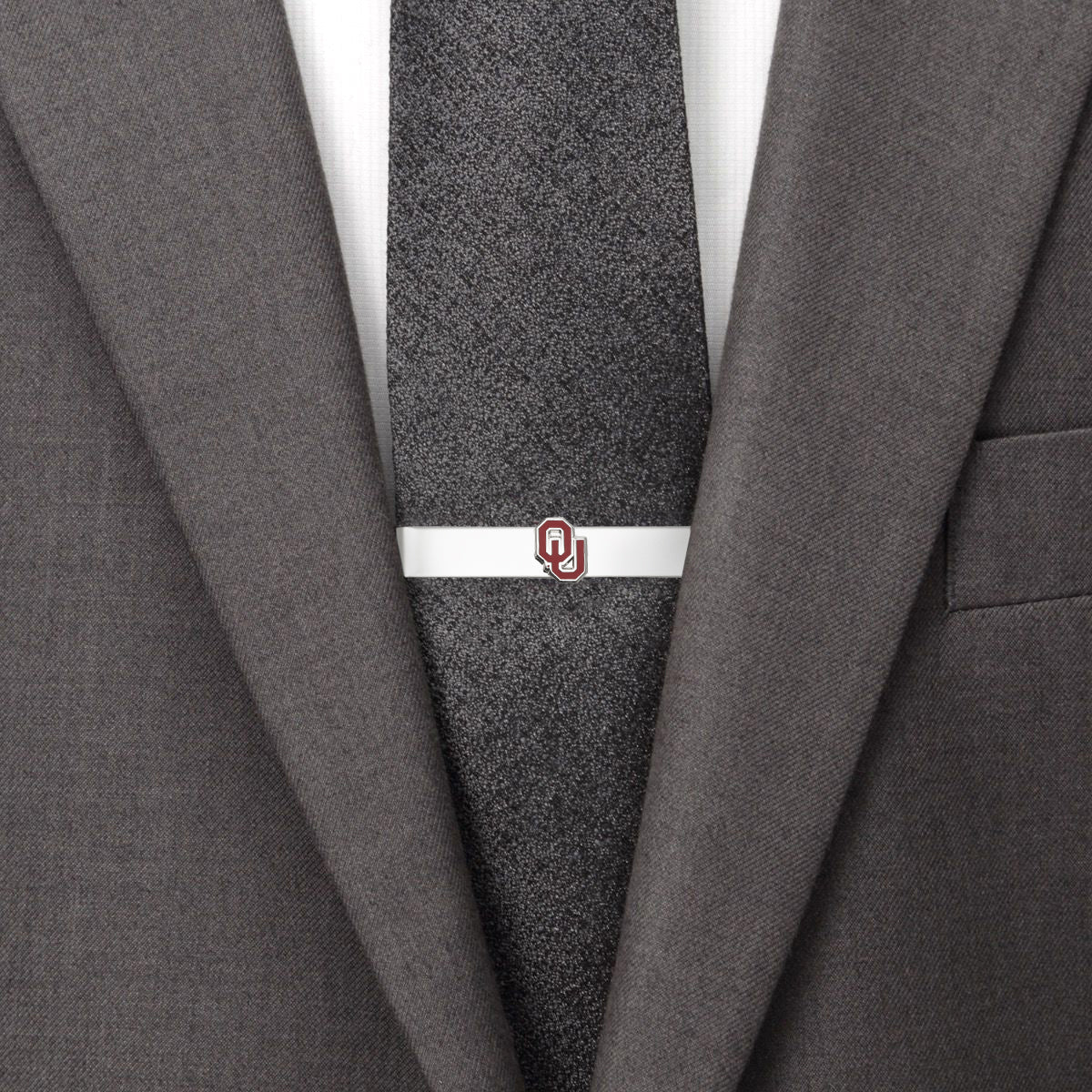  Cufflinks University of Oklahoma Cufflinks and Tie Bar Gift Set - Default Title - Bonton